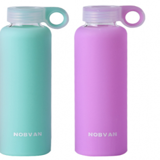 Colorful Silicone Glass Bottle