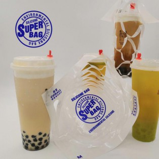 全硅胶环保手提袋-奶茶杯子碗筷 健康无毒无害